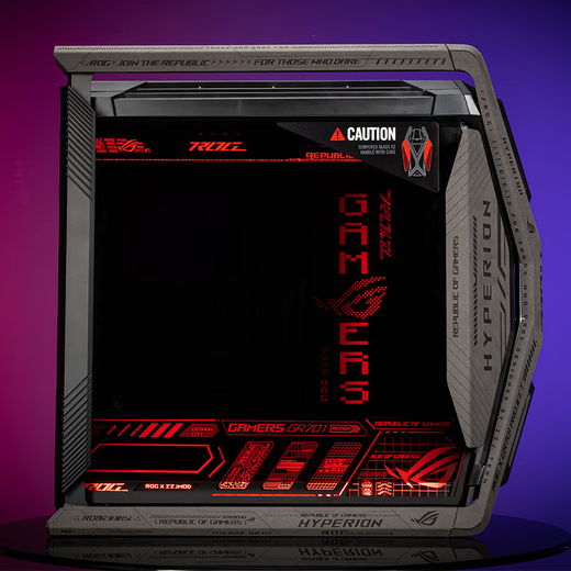 
ZZJMOD ASUS ROG GR701 Creation God Fur ZZJMOD mirror luminous light board custom ARGB divine light synchronous mirror light board MOD GR701 Creation God Fur + gray fur (standard version)