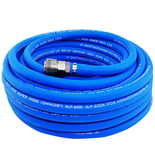 Province's excellent high-pressure trachea air compressor trachea high-pressure explosion-proof air duct 10mm spray-painted steam hose antifreeze small air pump auto repair black inner diameter 8 outer diameter 14 10 meters with connector