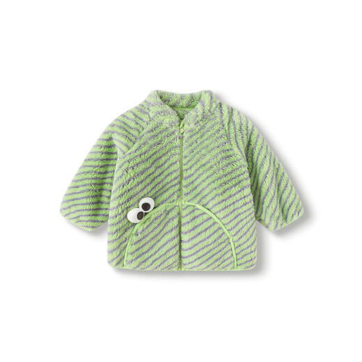 Balabala children's jacket boys' clothes 2024 girls autumn and winter baby coral velvet children's clothing cute and cute 208424105202