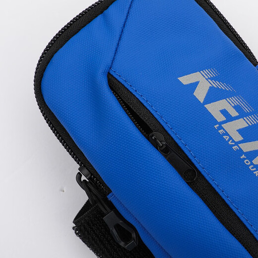 KELME running mobile phone arm bag men's and women's sports fitness equipment arm arm storage bag arm cover blue one size