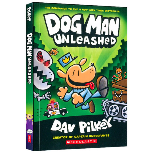 神探狗狗 Dog Man第二册进口原版全彩漫画桥梁书（凯迪克大奖获奖作家生涯代表作品）小学生课外阅读故事 儿童英语启蒙绘本【6-9岁】