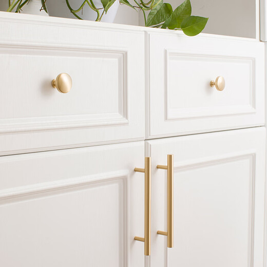 Poigne en laiton XMSJ Porte d'armoire Armoire tiroir à chaussures Handle de chaussure Luxury Luxury American Gold French Cream Style MH6626-DARK