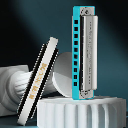 BoogieMAN Yuanyuan's same harmonica PADDY tune with bass 6 ten-hole blues blues 10-hole adult professional