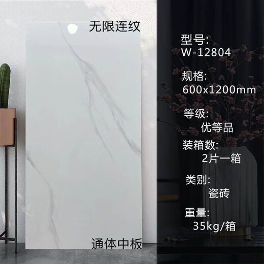 广东佛山通体大理石瓷砖600x1200客厅地砖亮面奶白色卫生间墙砖 雪山白 600*1200