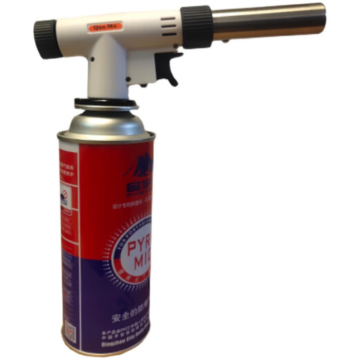 Kezhituyuuyuu Küche Sprühpistole Backgrill Sprühpistole Kartentyp Luftsprühpistole Kopf Gas Zünder Sprühkopf Brennen Schwein Haar 9904 Neu Generation Sprühpistole