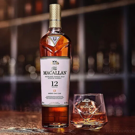 麦卡伦（MACALLAN）苏格兰 单一麦芽威士忌 洋酒12年雪莉桶 英国 原瓶进口 跨境直采 麦卡伦12年雪梨桶700ml
