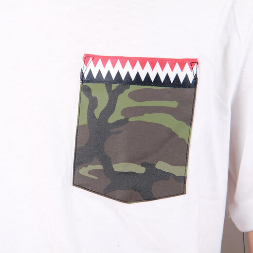 Nike (Nike) Kurzärärmiges T-Shirt für Männer, Logo bequemer atmungsaktives Round-Leader-Training gelegentlicher Sport-Kurzärärmel-T-Shirt CJ6197-100/Hai Camouflage M (170/88a) (170/88a)