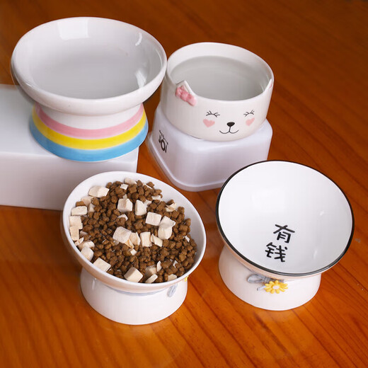YouFan Meng Cat Bowl Ceramic Cer Bowl Bowl Food Food Food Bande