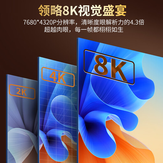 晶华HDMI线2.1版8K60HZ超清4K144Hz 兼容HDMI2.0笔记本电脑机顶盒电视显示器投影仪视频连接线2米H655G