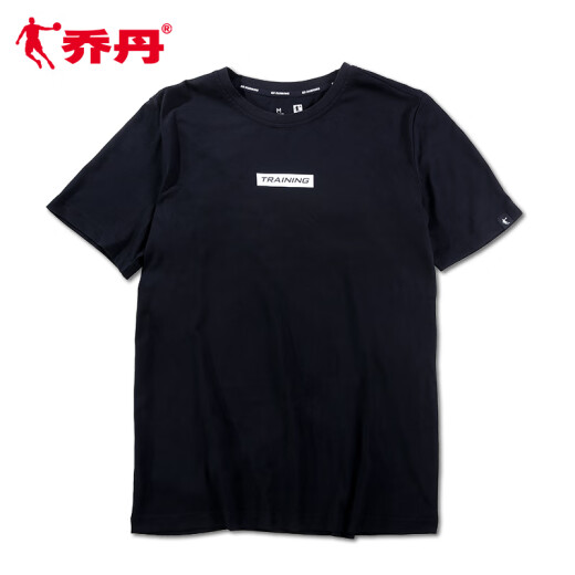 Jordan T-shirt à manches courtes pour hommes 2025 Été Nouveau coton à manches à manches et à manches confortables Jogging pour hommes de sport décontracté blanc 1349 (coton pur) S
