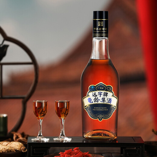 Guangyu Yuanyuanzi brand Guiling Jiji Wine Health Wine Ruby 500ml/bottle 28 degrees 500mL 6 bottles (full box)