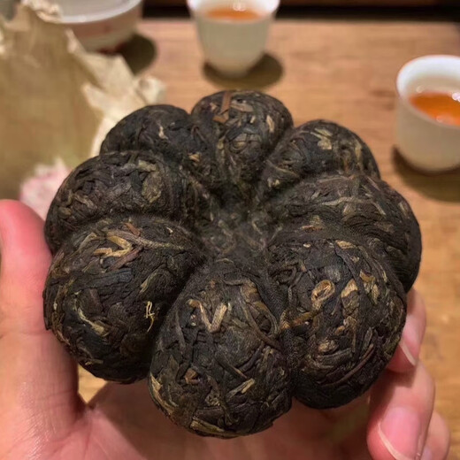 Fuhai Tea Factory 2003 Yiwu Zhengshan Small Pumpkin 200g 5 Dry Storage High Fragrance Small Pumpkin (5 Tuo)