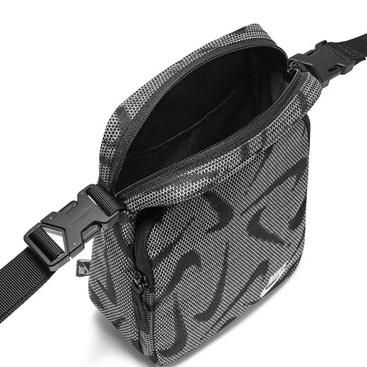 Nike NIKE neutral shoulder bag small shoulder bag HERITAGE casual bag DQ5738-010 black single size