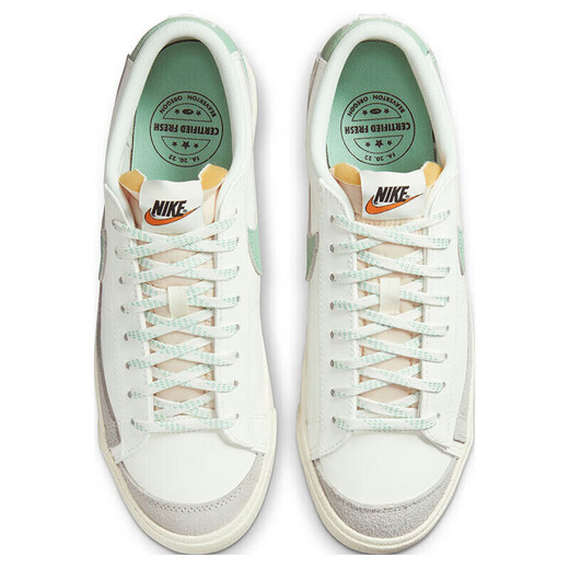 Nike NIKE sneakers men's classic versatile BLAZER LOW 77 spring and summer sports shoes DO9799-100 white 42.5