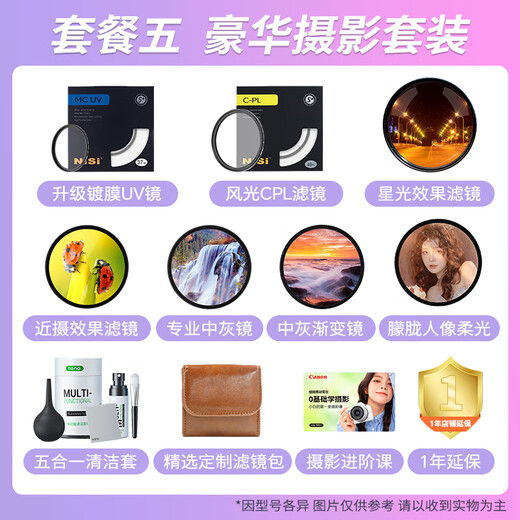 Canon rf-s18-45 IS half-frame zoom mirrorless camera disassembly lens, suitable for EOSR R7 R10 RF-S18-45mm F4.5-6.3 IS white, standard, no filter accessories ~ recommended package