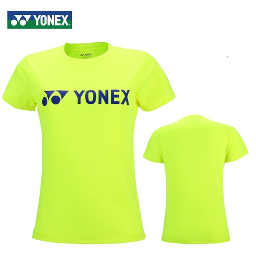 YONEX尤尼克斯羽毛球服短袖运动T恤速干衣服yy团购队服 115179 多色 品蓝女款215179-683 M