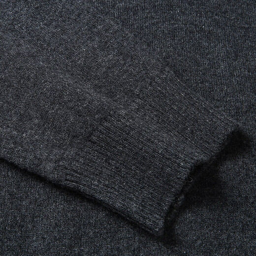 
Dibinze large size men's cardigan loose solid color pullover round neck autumn and winter elastic fat man base knitted sweater
