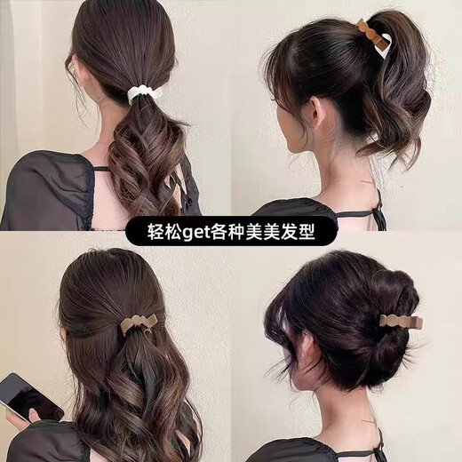 Chimera (CHIMERA) 2-piece set of simple hair clips, high ponytail fixing artifact, Internet celebrity shark hair clips, hair clips for the back of the head