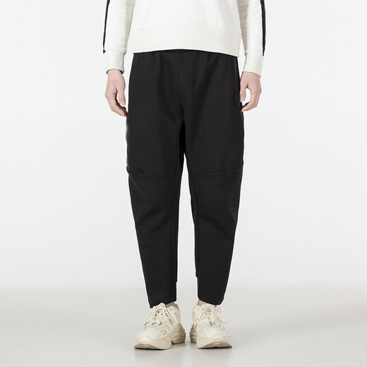 Pantalon masculin adidas Nouveau pantalon de sport de printemps coulant un entraînement de fitness classique confortable pantalon tricot décontracté he9894 m