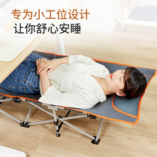 Restar folding bed single office folding lunch nap bed home single bed portable mini light small bed small size folding bed-160CM