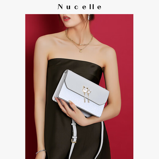 纽芝兰（NUCELLE）包包女款2025年轻奢侈女生单肩斜挎包生日情人节礼物送女友老婆