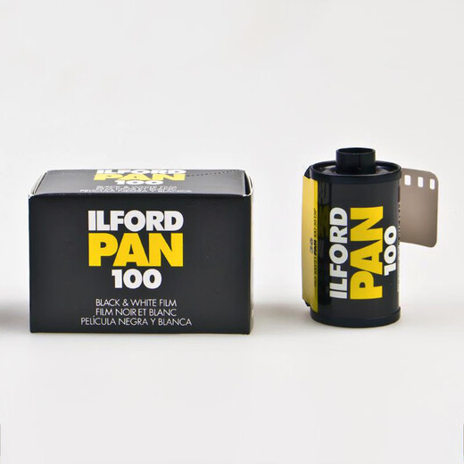 ILFORD PAN series 135 black and white photographic film Pan100 135 film
