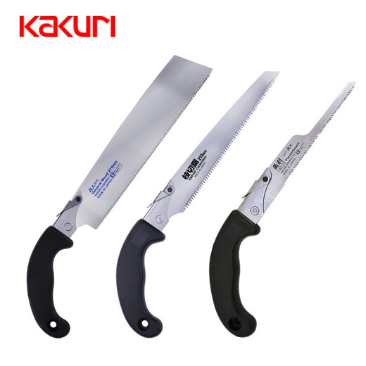 角利（KaKuri）日本技工竹锯竹筒锯 手工锯 木工锯 园林锯 胶管锯 石膏锯 木工锯片 12014