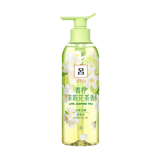 吕（Ryo）青柠茉莉保湿去屑洗发水持久留香舒缓清爽洗发膏400ml