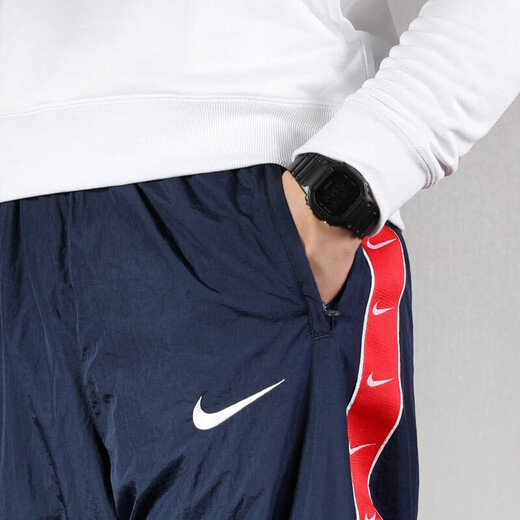Nike (Nike) Sporthose für Männer, bequeme und atmungsaktive kleine Füße mit Beinen lose Jogginghosen Casual Sportshosen AV9759-010 CD0422-451/Kettenetikett m