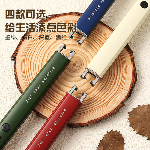 Aomeiyou pulse igniter aromatherapy candle lighter long handle gas stove ignition incense igniter milky white