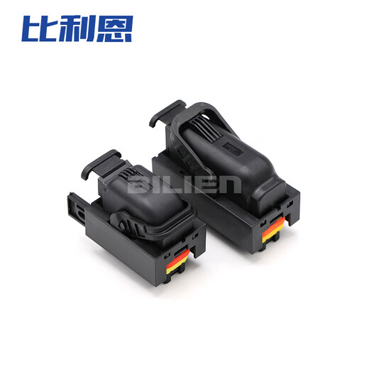 PCB board end aluminum shell 8140P control 121-pin automotive connector connector 12414341 121-pin male end 1241434-1