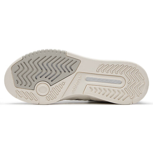 Adidas Clover Chaussures hautes Chaussures pour femmes 2025 Été Nouvelles chaussures de sport Drop étals w léger et à la mode IF2694 Gris et blanc 37 (230 mm)