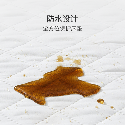 NetEase Selected Mattress, Sheets, Fitted Cover, Breathable Protective Mattress, Postpartum Infant Care Mattress, Three Antibacterial, Machine Washable, Moonlight White, 1.8m*2m Fitted Sheet