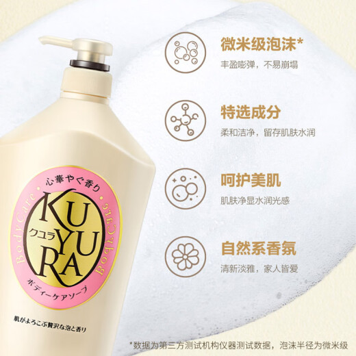 Keyouran Beauty Fragrance Shower Gel Rhubarb Bottle Moisturizing and Moisturizing Unisex Shower Gel 1L Long-lasting Fragrance