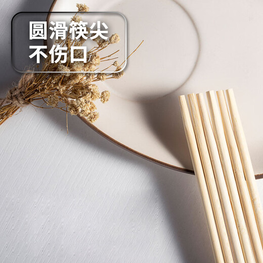 Jane Eyre Life Disposable Chopsticks 100 Pairs Independently Packaged Household Bamboo Chopsticks Convenient Chopsticks Camping Fast Food Convenient Takeaway Tableware