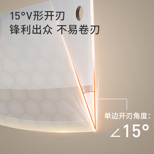 九阳 菜刀刀具套装厨房家用不锈钢切肉刀切片刀组合 切菜刀-AS505