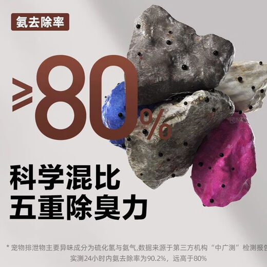 NetEase carefully selected cat litter mineral sand zeolite activated carbon raw ore dust-free mixed bentonite mineral cat litter 9Jin Jin equal to 0.5kg - single pack early adopter fresh - raw mineral cat litter