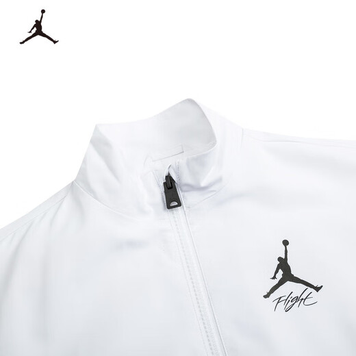 Jordan Nike AJ Children's Clothing Boys Spring and Autumn Contrast Color Nike Children's Jacket Jacket Windproof Top Chili Red