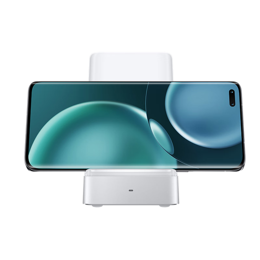 Honor Super fast charging stand -alone wireless charger (MAX 80W) intelligent dual coil intelligent static metal body adaptation Honor Huawei mobile phone tablet headset
