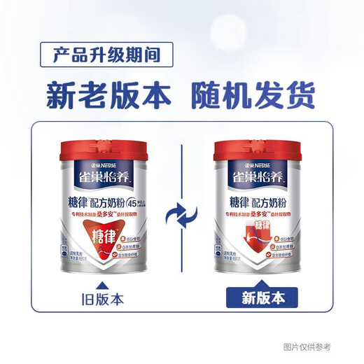 雀巢（Nestle）怡养中老年奶粉 成人奶粉罐装 高钙奶粉 送礼送父母长辈 【糖律配方】690g-1罐