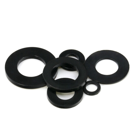 MDNG nylon gasket plastic gasket washer increased insulation plastic round flat gasket M2M3M4M5M6M8M10M12 2.5*5*0.6200 pieces