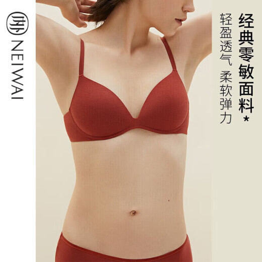 NEIWAI internal and external zero-sensitivity model cup bra zero carbon wire-free micro push-up bra for women comfortable thin summer skin-friendly and delicate