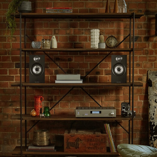 宝华韦健B＆W宝华韦健607S2 603S2音箱发烧hifi音响无源书架箱+马兰士/天龙功放套装 607 S2+M-CR612