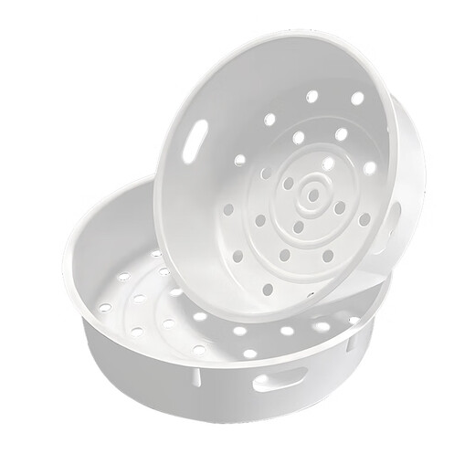 Jingwanhui is suitable for Midea rice cooker steamer ball kettle 4L5L universal rice cooker inner steaming rack steamer grid steamer inner pot size 19-21.3CM with buckle handle W808