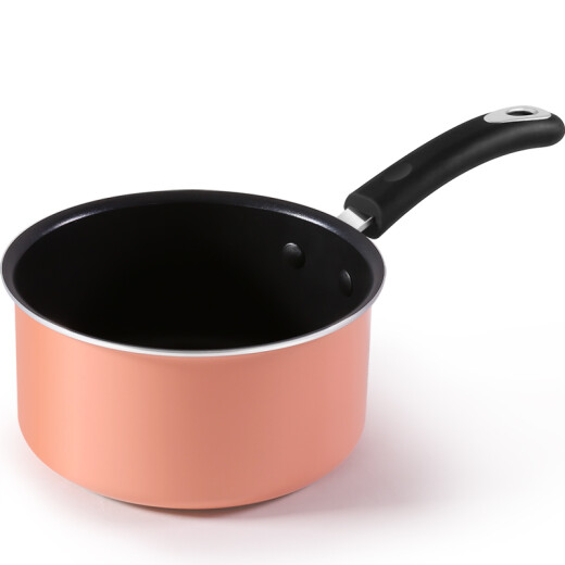 Chuidahuang milk pot 16cm non-stick pot small soup pot cooking noodles instant noodle pot baby baby food supplement hot milk cooking milk pot induction cooker universal B49445