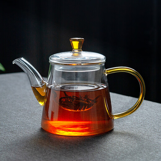 Yaji teapot large capacity heat-resistant glass teapot tea water separation teapot 750ml