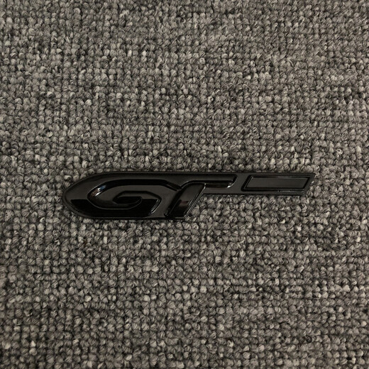 Biaoyue eignet sich für Peugeot 4008 GT Car Label 5008 Seitenmarke, Hecketikett -Karosserie -Kleber, Blattboard -Logo, Heck -GT -Logo, Peugeot GT -Auto -Etikett Silber
