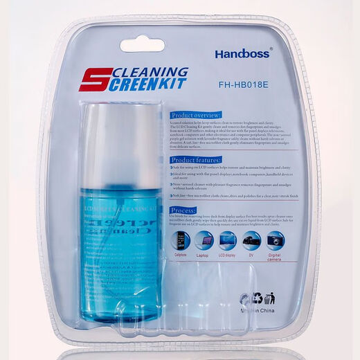 LCD screen TV cleaner laptop computer monitor mobile phone keyboard care lotion set tool three-piece set