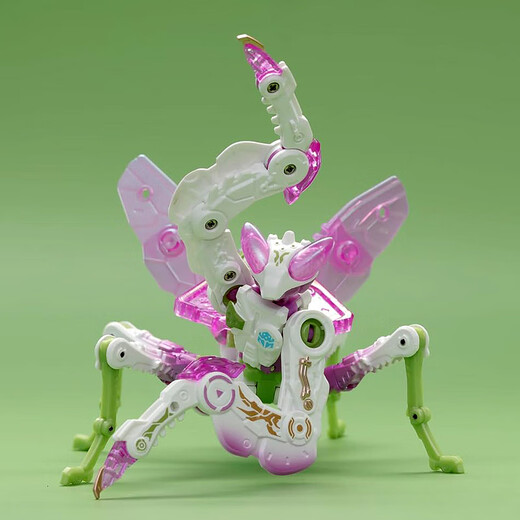 52TOYS 猛兽匣 变形玩具 带收纳盒 潮流机甲模型 莲花 螳螂BB-37LO