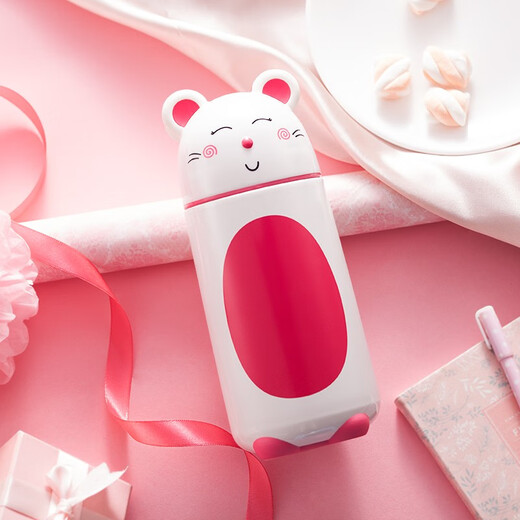 广州新力保温杯男女士品家家品保温壶定制logo大容量商务泡茶便携 新力3527(白色) 450ml 旋盖直